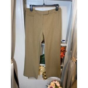 Alfani size 4 Women’s Career Business Brown Tan Dress Pants Slacks
